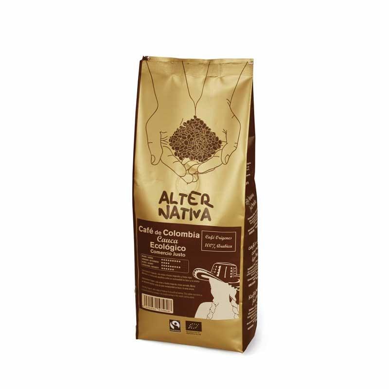 Cafe Colombia cauca en grano bio 500g Alternativa 3