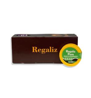 Pastillas de regaliz puro natural 24x10g Leiz