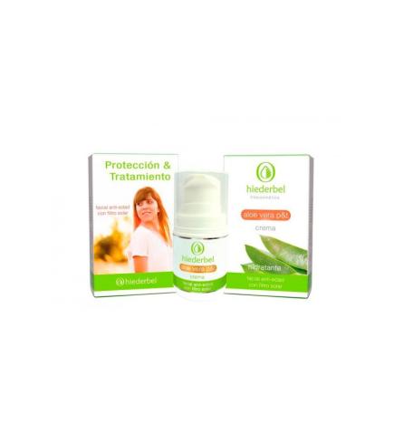 Crema facial antiedad con filtro solar 50ml Hiederbel