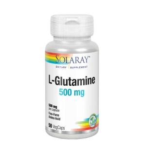 L-Glutamine 500mg 50vcaps Solaray