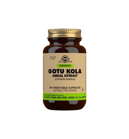 Gotu Kola-Centella Asiatica 100 vegcaps Solgar