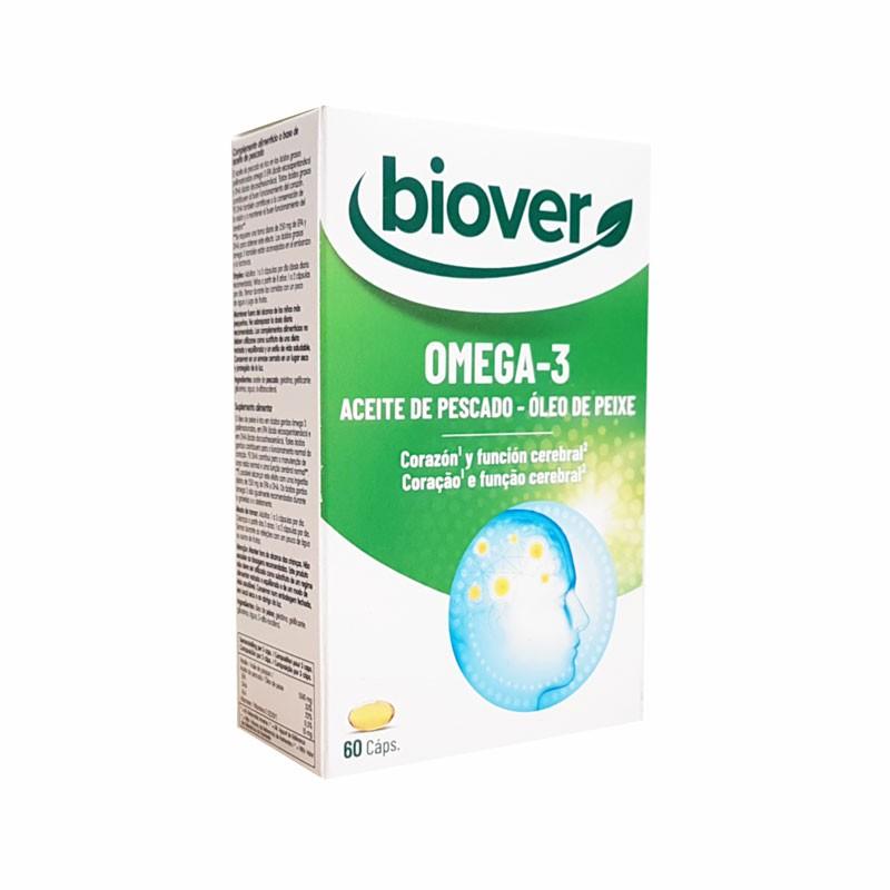 Omega3 aceite de pescado 60 capsulas Biover