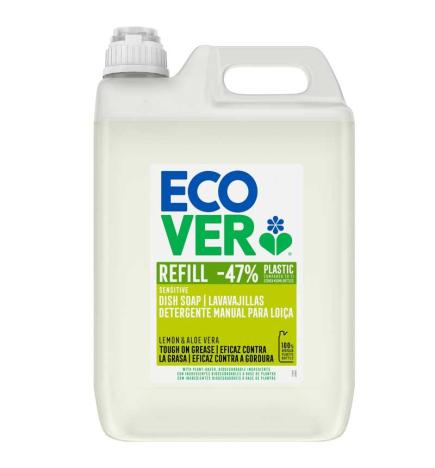 Lavavajillas Desengrasante Limon Aloe Vera 5L Ecover