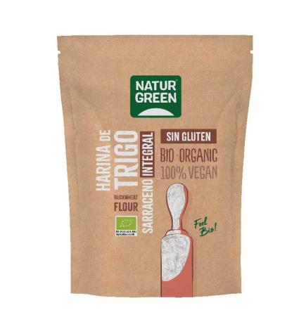 Harina de trigo sarraceno integral s/gluten Bio 500g NaturGreen