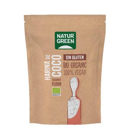 Harina de coco Bio s/gluten Bio 500g NaturGreen