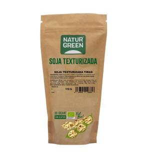 Soja texturizada tiras Bio 115g NaturGreen