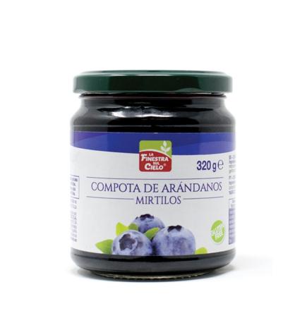 Compota de arandanos bio 320g La Finestra