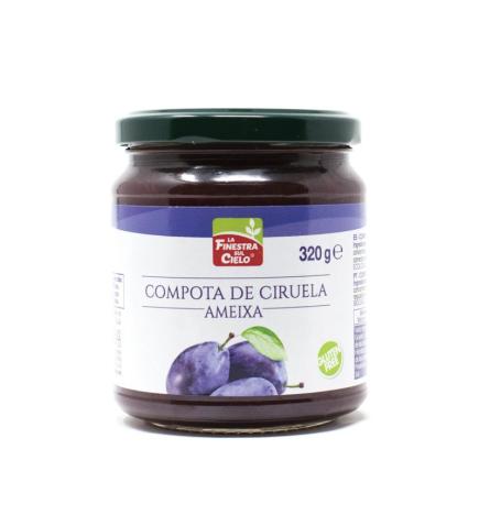 Compota de ciruelas bio 320g La Finestra