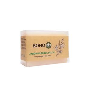 Jabon arbol del te con propoleo y aloe vera Bio 100g BOHO