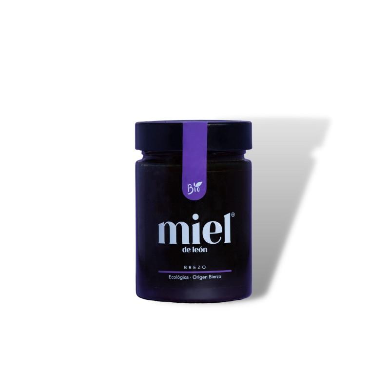 Miel de brezo Bio 450g Miel de Leon