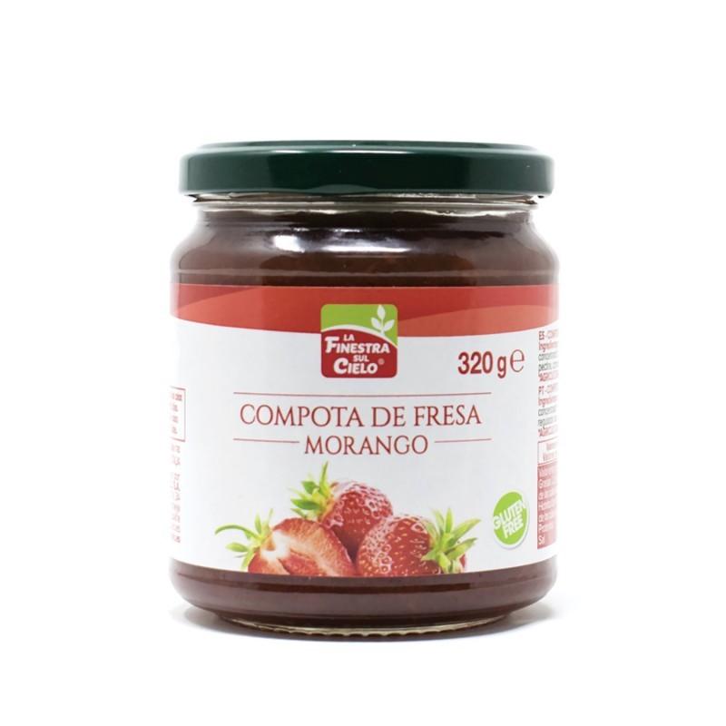 Compota de fresas bio 320g La Finestra