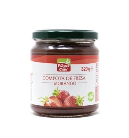 Compota de fresas bio 320g La Finestra