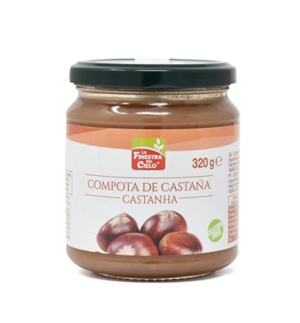 Compota de castaña bio 320g La Finestra