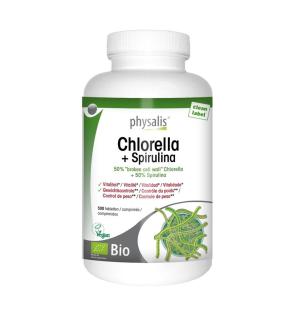 Chlorella y Espirulina bio 500 comprimidos Physalis