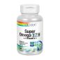 Super omega 3,7 y 9 con vitamina D-3 120 perlas Solaray