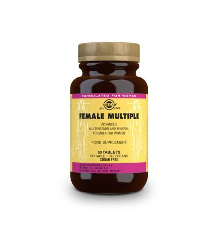 Female Multiple-Complejo para mujer 60 comprimidos Solgar