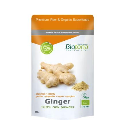 Ginger/jengibre en polvo superfood bio 200g Biotona