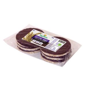 Tortitas de arroz con chocolate negro bio 100g Vegetalia