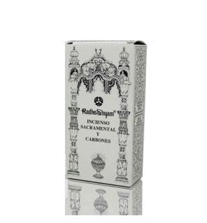 Incienso Sacramental 50g y Carbones 10u Radhe Shyam