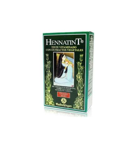 HennaTint 4 castaño medio 60ml+60ml Radhe Shyam