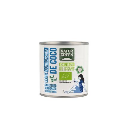 Leche condensada de coco bio 210ml Naturgreen