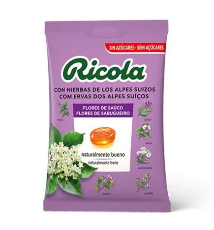 Bolsa de caramelos Flor Sauco 70 g Ricola