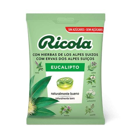 Bolsa de caramelos Eucalipto 70 g Ricola