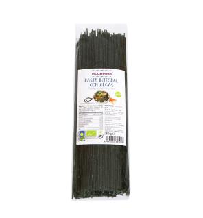 Espaguetti integral con algas tierra y mar bio 250g Algamar