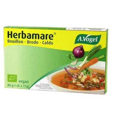 Caldo vegetal Herbamare Bio 8 cubitos A.Vogel