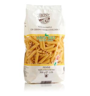 Macarrones de trigo BIO 500 g IRIS