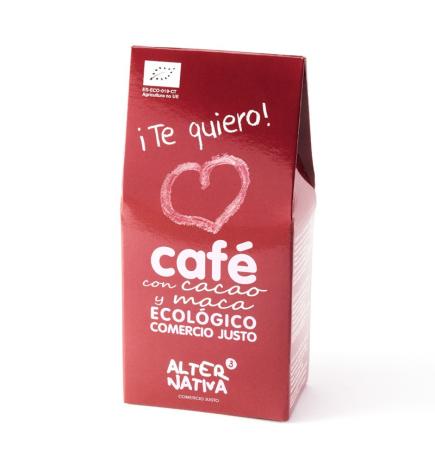 Cafe con cacao y maca "te quiero" molido Bio 125g Alternativa 3