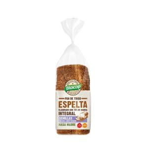 Pan molde espelta integral semillas Bio 400g Biocop