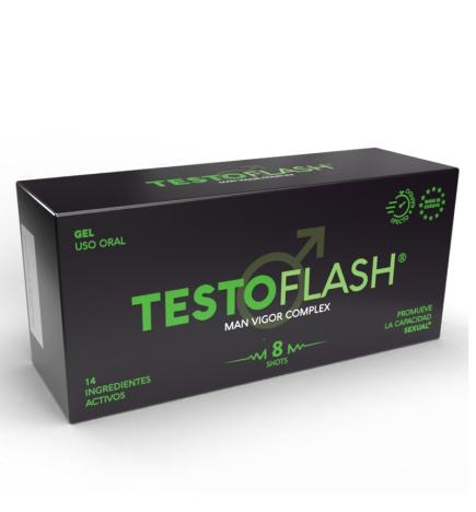 Testoflash vigor complex 8 geles MSR Lab