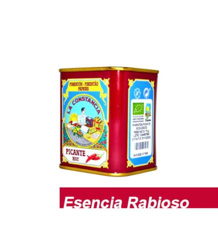 Pimenton Picante esencia rabioso lata 75g La Constancia