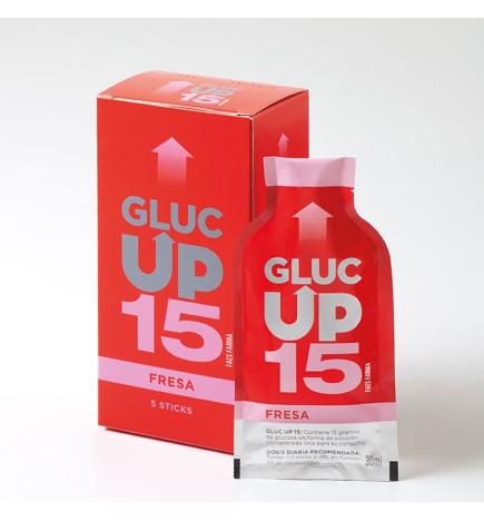 Gluc Up Fresa 15g x 5 viales Faes Farma