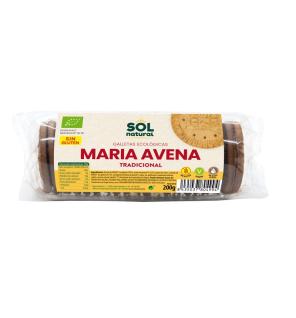 Galletas Maria de Avena sin gluten bio 200g Sol Natural