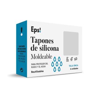 Tapon Silicona moldeable (para proteger del ruido y agua) 6 unidades ESP Deiters