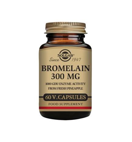 Bromelina 300mg 60 vcaps Solgar