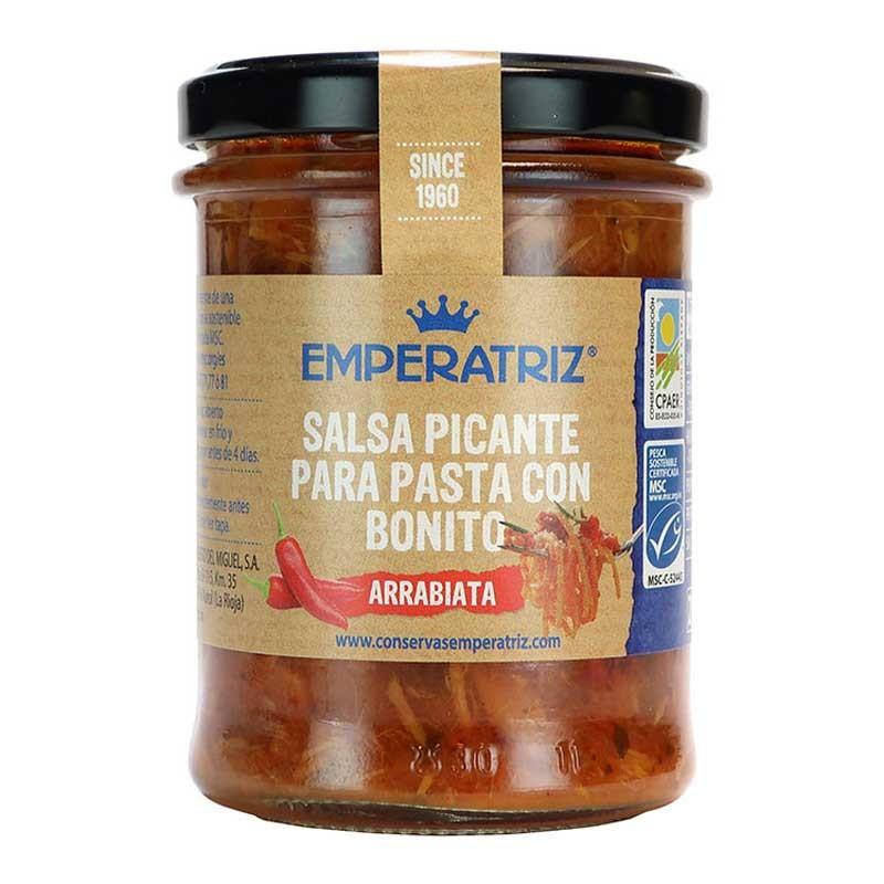 Salsa arrabiata con bonito MSC Bio 200g Emperatriz