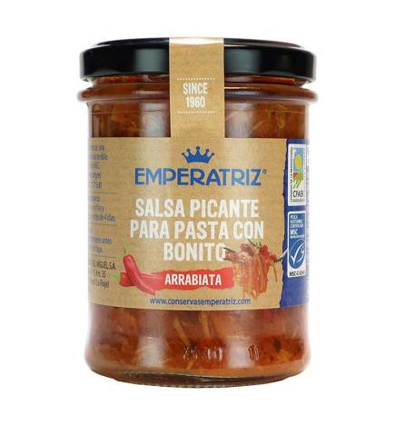 Salsa arrabiata con bonito MSC Bio 200g Emperatriz