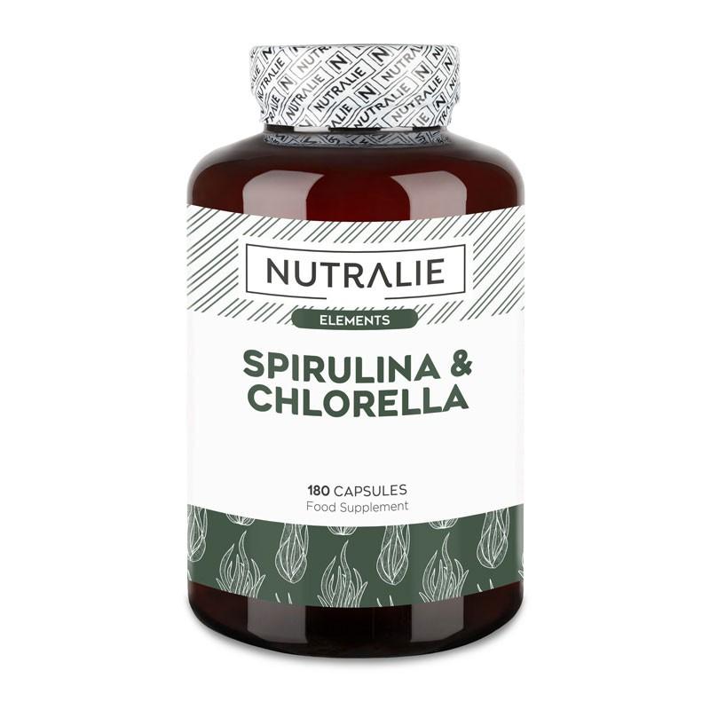 Spirulina & Chlorella 180 caps Nutralie