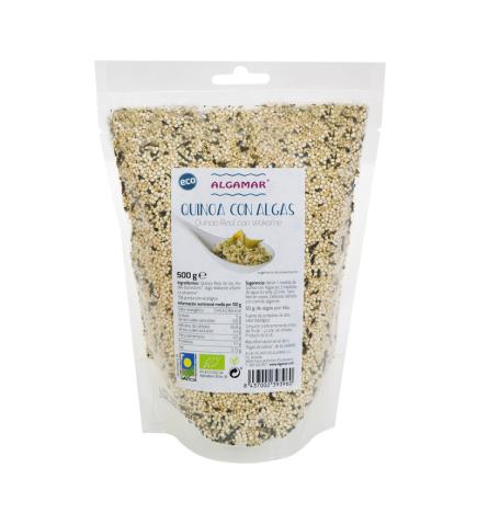 Quinoa con algas bio 500g Algamar