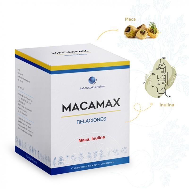 Macamax (relaciones) 90 capsulas Mahen