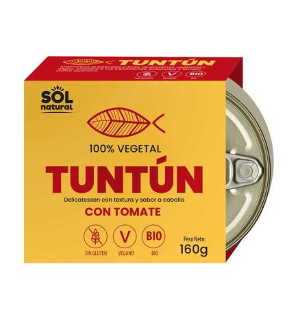 Tuntun Caballa vegana con tomate Bio 160g Sol Natural