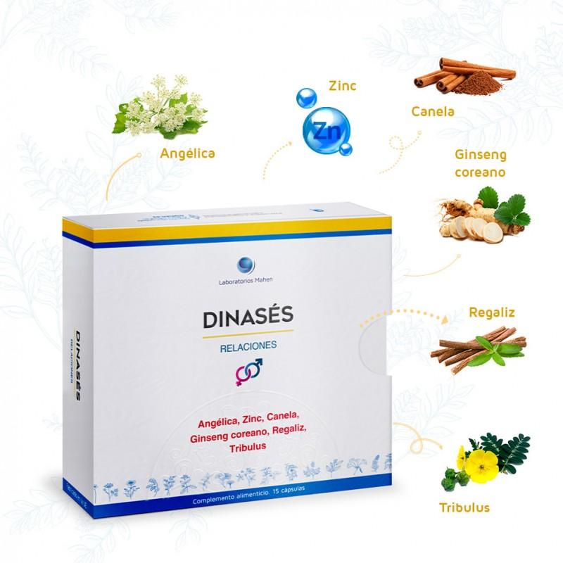 Dinases (relaciones) 15 capsulas Mahen