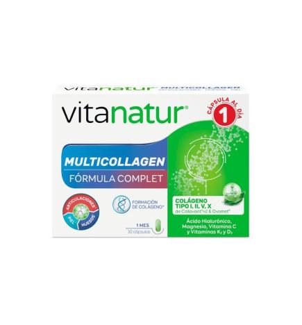 Multicollagen 30 capsulas Vitanatur