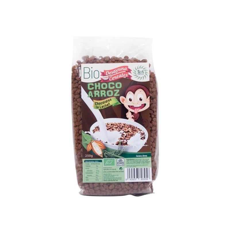 Cereales Choco arroz bio 250g Sol Natural