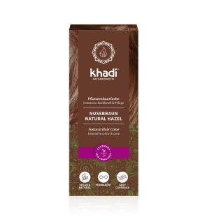 Tinte herbal Castaño Avellana 100g Khadi