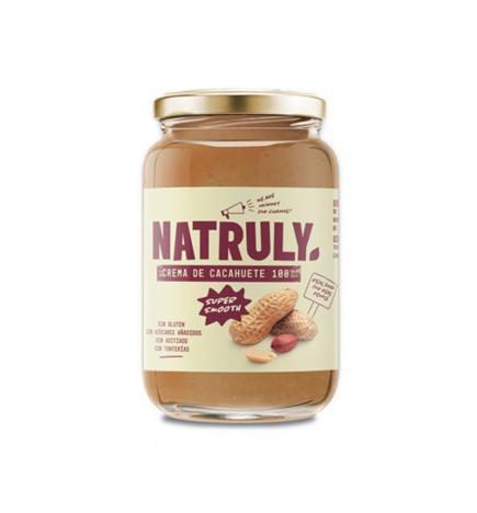 Crema de cacahuete Supersmooth 500g Natruly