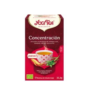 Yogi Tea Concentracion Bio 17 filtros BIO